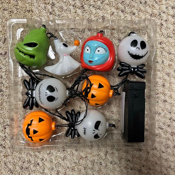 NEW NBC Nightmare Before Christmas Character Musical String Lights 2025 - Picture 3 of 4